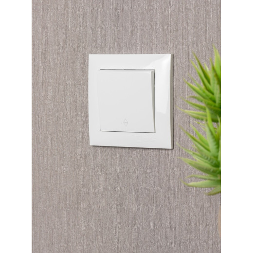 EKF PROxima Валенсия выключатель 1-кл. 10А белый проходной