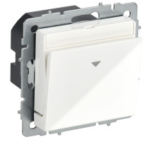 IEK BRITE Выключ. карточный 30А ВС10-1-8-БрБ бел.
