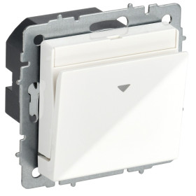 IEK BRITE Выключ. карточный 30А ВС10-1-8-БрБ бел.