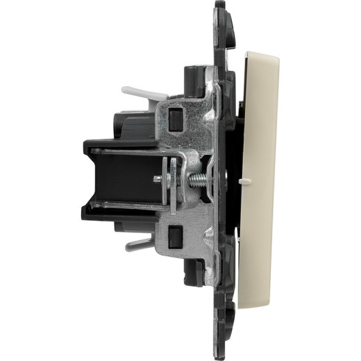 Legrand Valena LIFE DIY Сл.кость Выключатель 1-клавишный с подсветкой 10А 250В