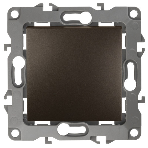 ЭРА 12-1108-13 Переключатель промежуточный, 10АХ-250В, IP20, 12, Бронза