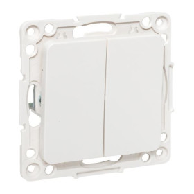 EKF PROxima Стокгольм Белый Выключатель проходной 2-кл, 10А, винт.клеммы