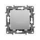 Legrand Etika Алюминий Выключатель 1-клавишный, автоматические клеммы, 10AX, 250 В