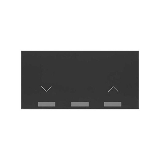 Simon 100 Черный матовый Клавиша выключателя жалюзи iO