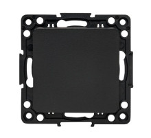 EKF PROxima Стокгольм Черный Выключатель 1-кл, 10А ,винт.клеммы