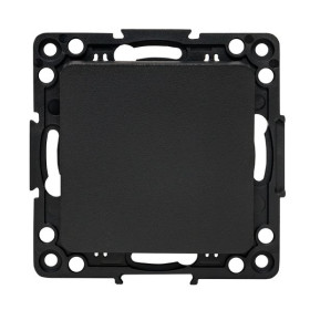 EKF PROxima Стокгольм Черный Выключатель 1-кл, 10А ,винт.клеммы