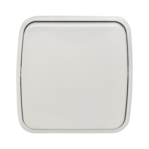 EKF Basic Минск Белый Выключатель 1-кл, 10А, ОП