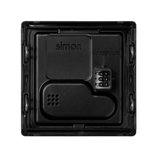 Simon Sense Графит Сенсорный 1-клавишный выключатель без маркировки, с возможностью регулирования