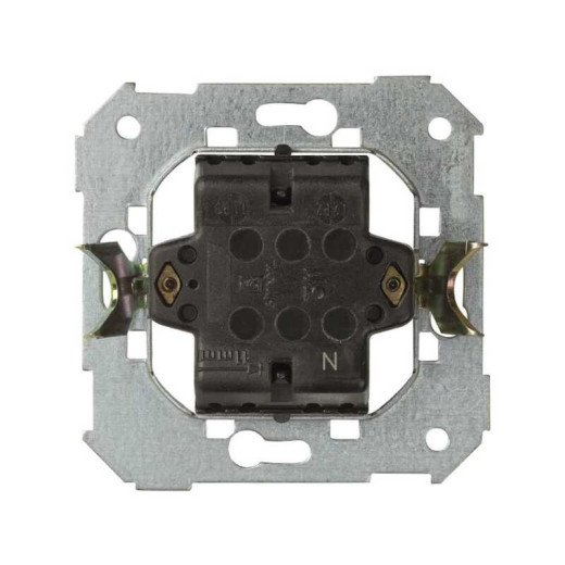 Simon 75 Мех Проходной выключатель с контрольной подсветкой (с 2-х мест, переключатель), 10А 250В, S82,82N,88