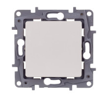 Legrand Etika Слоновая кость Переключатель промежуточный 1-клавишный, винтовые клеммы, 10AX, 250 В