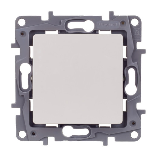 Legrand Etika Слоновая кость Переключатель промежуточный 1-клавишный, винтовые клеммы, 10AX, 250 В