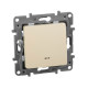 Legrand Etika Слоновая кость Переключатель с подсветкой, 10А, Автоматические клеммы
