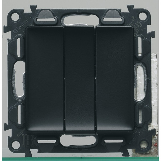 Legrand Valena Мех IN'MATIC Выключатель 3-клавишный 10АХ 250В