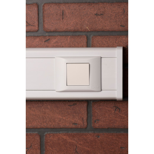 EKF PROxima Выключатель 10А, 1 клавишный проходной без индикатора