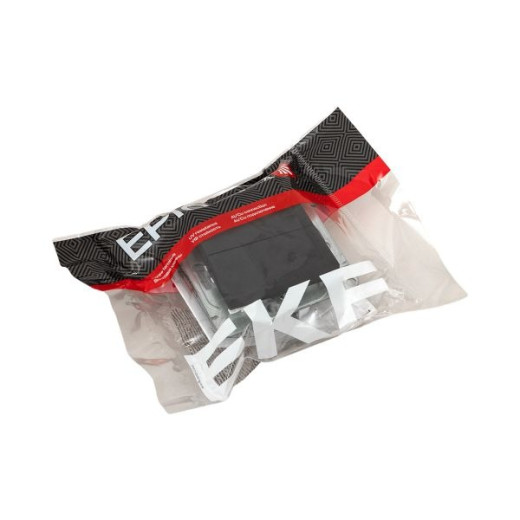 EKF Эпика Механизм выключателя, двухклавишный, чёрный