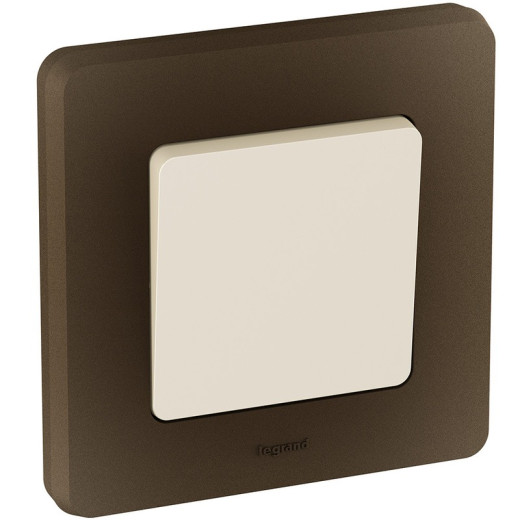 Legrand/Daccord INSPIRIA Слоновая кость Выключатель одноклавишный 10 AX - 250 В