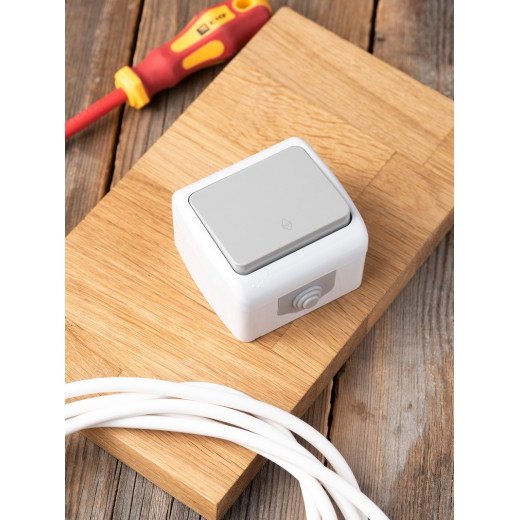 EKF PROxima Мурманск Выключатель проходной 1-клавишный 10А IP54 серый