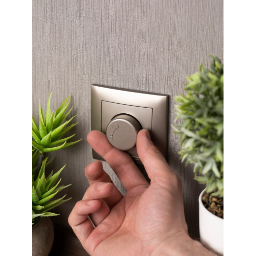 EKF PROxima Валенсия лицевая панель светорегулятора 600W 220В кашемир