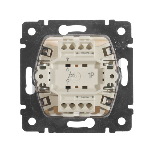 Legrand Valena Бел Выключатель кнопочный 1-клавишный