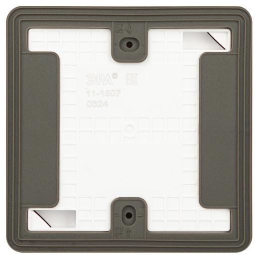 Переключатель ЭРА Эксперт 11-1507-01 с подсветкой IP55 10АХ-250В ОУ белый