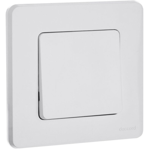 Legrand/Daccord INSPIRIA Белый Выключатель одноклавишный 10 AX - 250 В