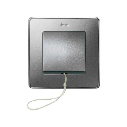 Simon 82 Detail Алюминий Накладка на шнуровой выкл., кабельный вывод
