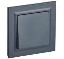 IEK BRITE Маренго Выключ. 1-кл. 10А в сборе ВСР10-1-0-БрМ