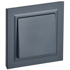 IEK BRITE Маренго Выключ. 1-кл. 10А в сборе ВСР10-1-0-БрМ