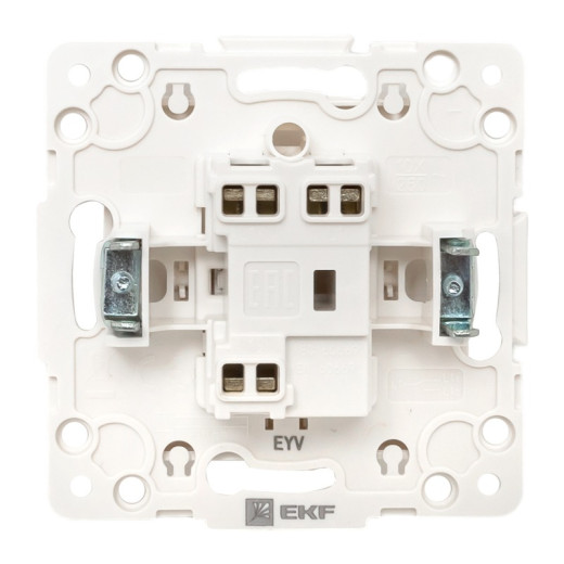 EKF PROxima Стокгольм Белый Выключатель проходной 1-кл, 10А, винт.клеммы