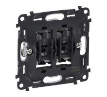 Legrand Valena Мех IN'MATIC Выключатель 2-клавишный 10АХ 250В