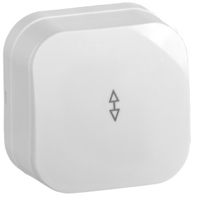 IEK GLORY ВСп10-1-0-ХБ Выключ. 1-кл. проход. о/у 10А GLORY белый