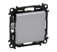 Legrand Valena LIFE DIY Алюм Выключатель 1-клавишный 10А 250В