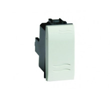 DKC Brava Выключатель, слоновая кость, 1мод.