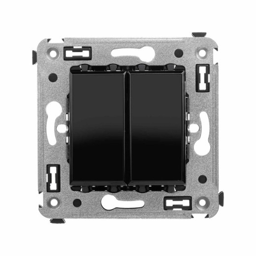 DKC Avanti Кнопка двухклавишная в стену, 