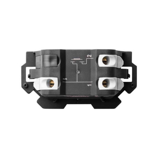 Simon 100 Кнопочный выключатель 10A 220В~ с безвинтовым подключением 1Click