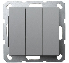 Jasmart G Алюминий Выключатель 3-кл 10A 250V~