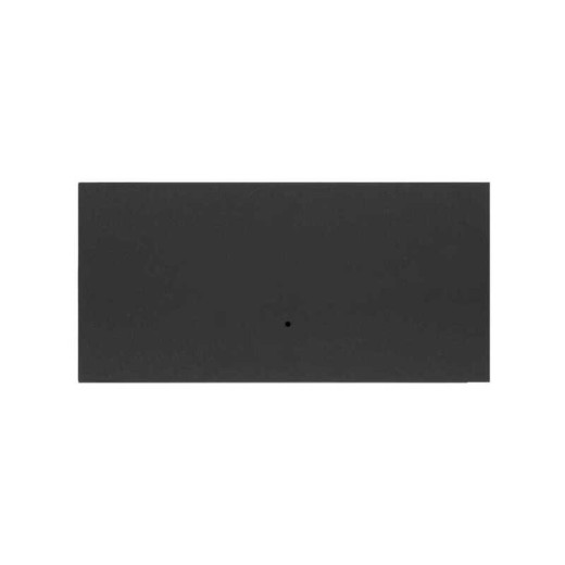 Simon 100 Черный матовый Клавиша двухполюсного выключателя