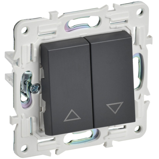 IEK SKANDY Титан Выключатель жалюзи 10А SK-V12T