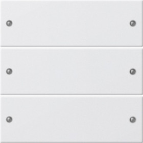 Gira S-55 Бел Комплект клавиш 3-местный