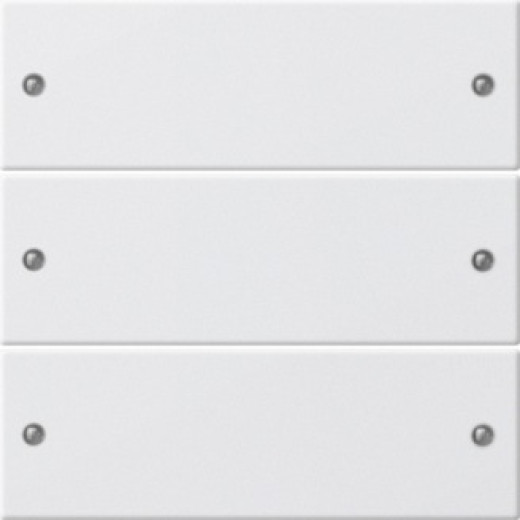 Gira S-55 Бел Комплект клавиш 3-местный