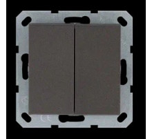 Jasmart G Мокко Выключатель 2-кл 10A 250V~