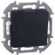 Legrand/Daccord INSPIRIA Антрацит Переключатель одноклавишный 10 AX - 250 В