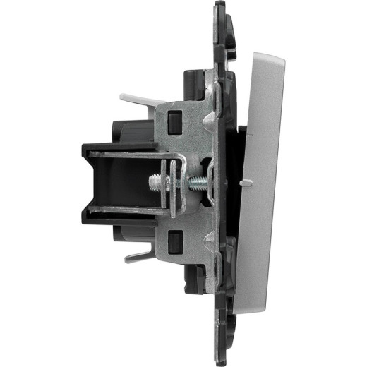 Legrand Valena LIFE DIY Алюм Переключатель 1-клавишный 10А 250В