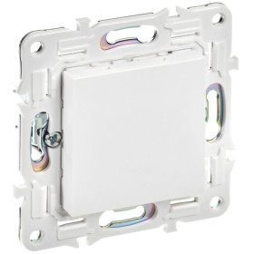 IEK SKANDY Арктический белый Заглушка с суппортом SK-C01W