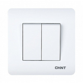 CHINT 2-клавишный проходной выключатель 10А 250В