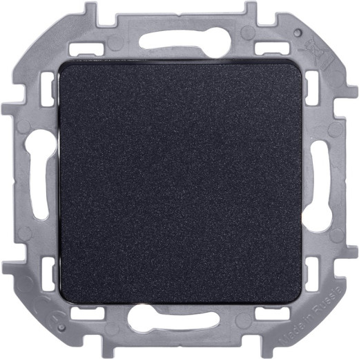 Legrand/Daccord INSPIRIA Антрацит Переключатель одноклавишный 10 AX - 250 В
