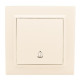 EKF Basic Минск Бежевый Кнопка звонка , 10А, СП