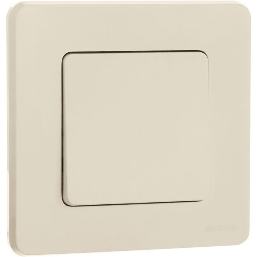 Legrand/Daccord INSPIRIA Слоновая кость Переключатель одноклавишный 10 AX - 250 В