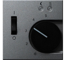 Gira S-55 Алюминий Накладка регулятора теплого пола