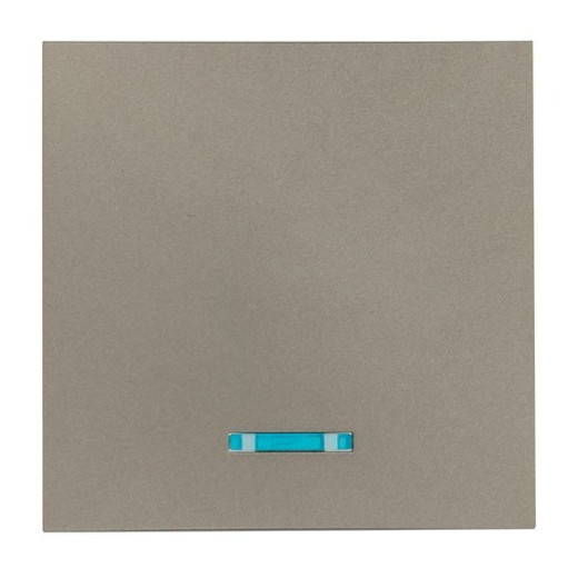 EKF PROxima Валенсия лицевая панель выключателя 1-кл. с индикатором 10А кашемир